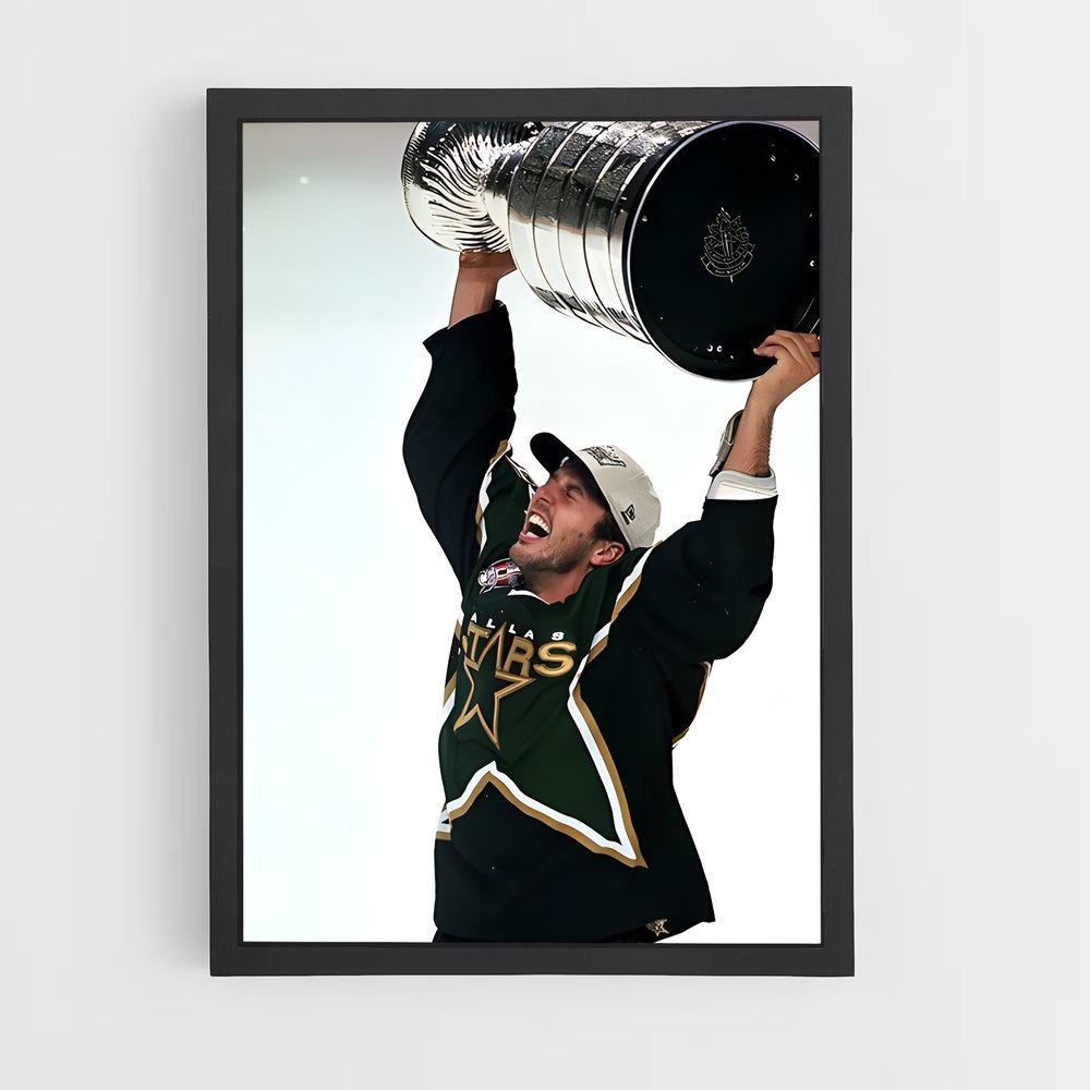 Poster Champion sur Glace – affiche Hockey sur glace (vue 2)